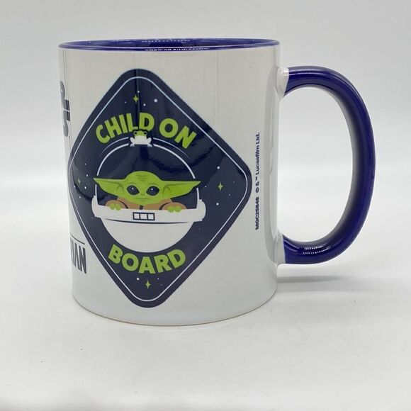 Mandalorian Baby Yoda Coffee Mug - Picture 3 of 9